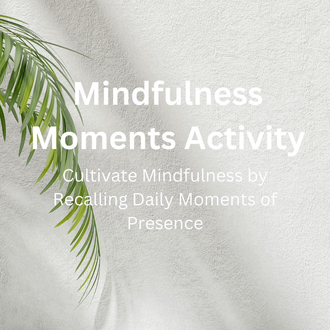 Person reflecting on a moment of mindfulness, cultivating presence and awareness in daily life.