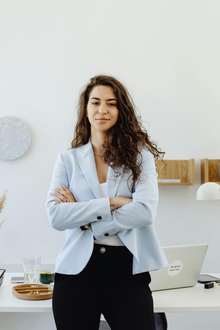 Person standing confidently, symbolizing the importance of emotional independence.