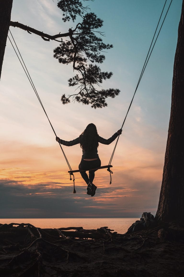 Person giving the silent treatment, emphasizing emotional avoidance in relationships.